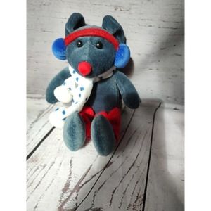 Mouse Plush Christmas 8” Mty International Stuffed Animal toy